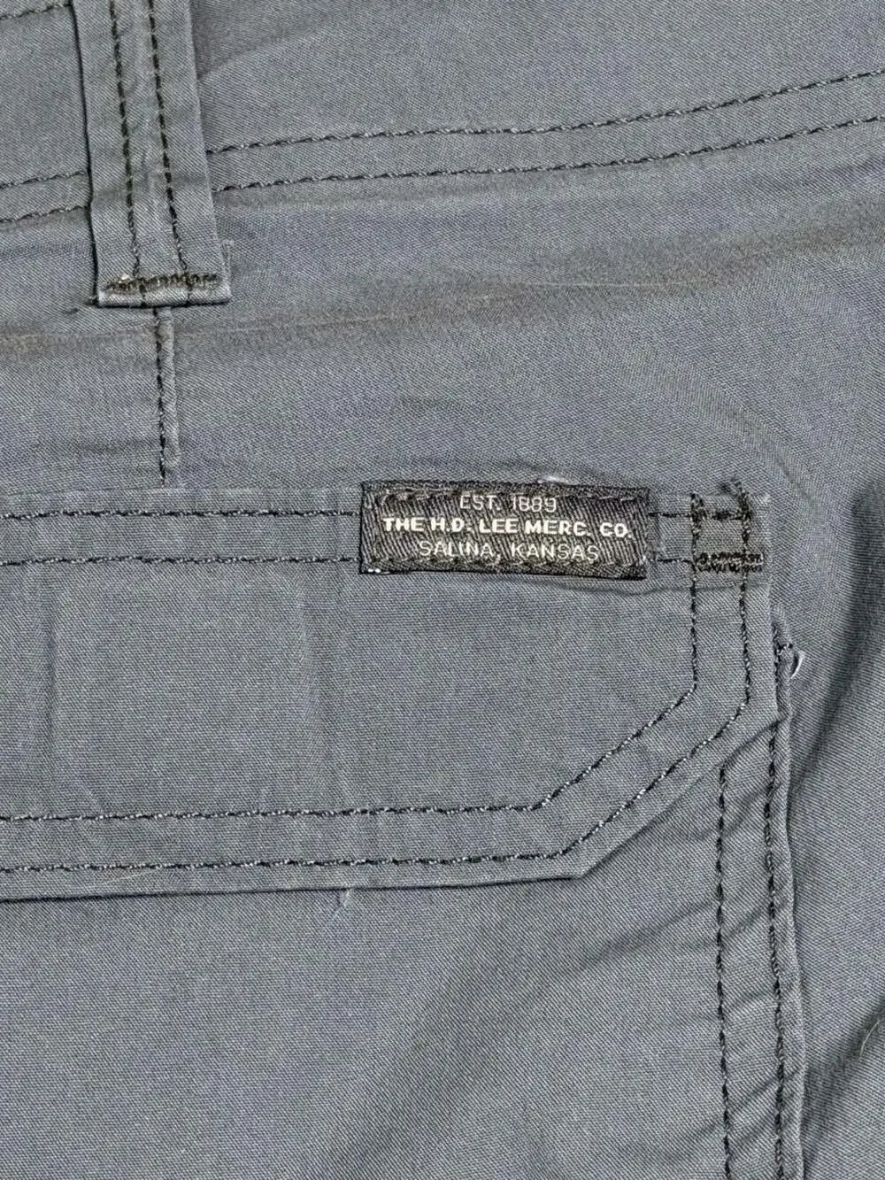 Lee Men's Extreme Motion Crossroad Cargo Shorts - Slate Size 42